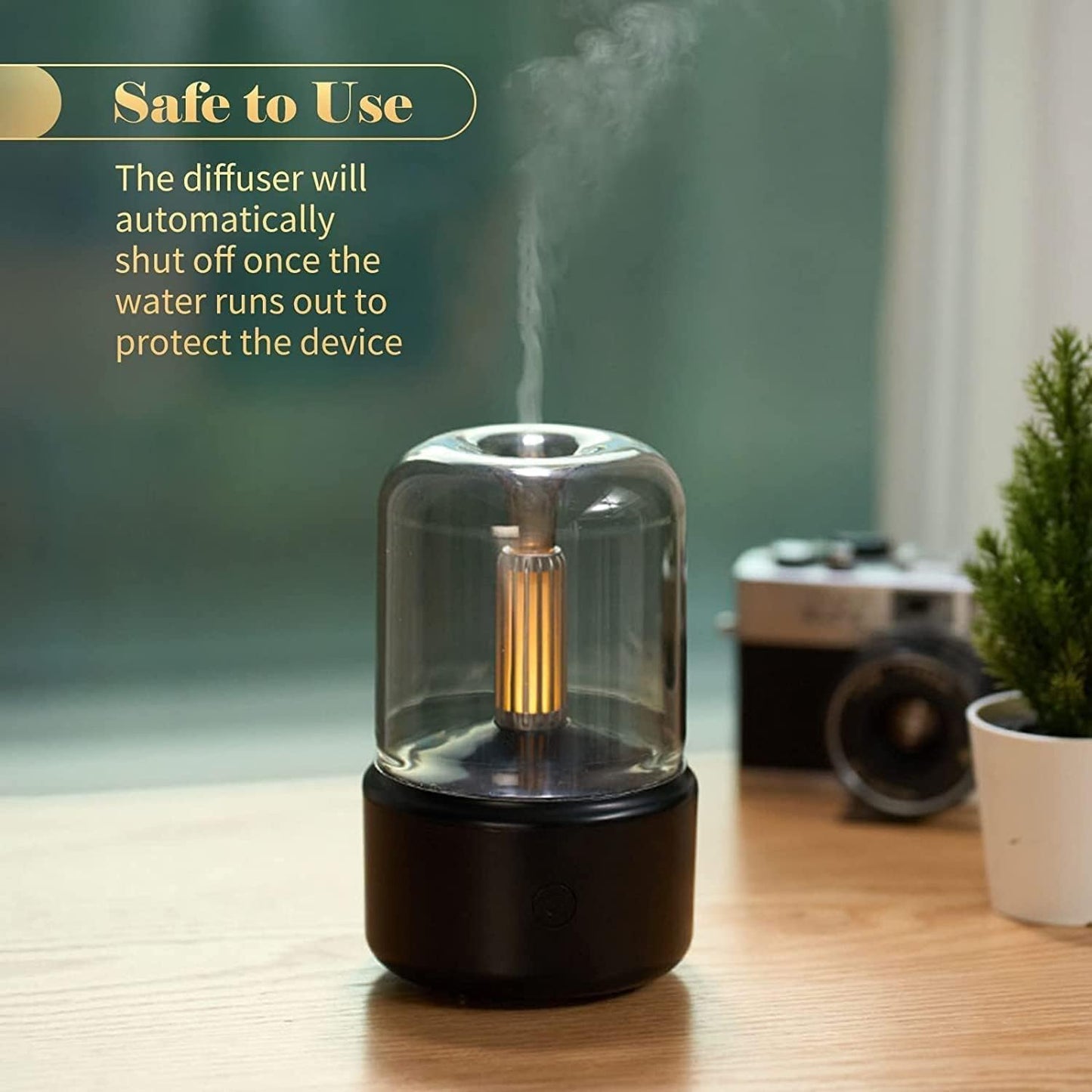 Humidifier - Premium 100mL Essential Oil Diffuser