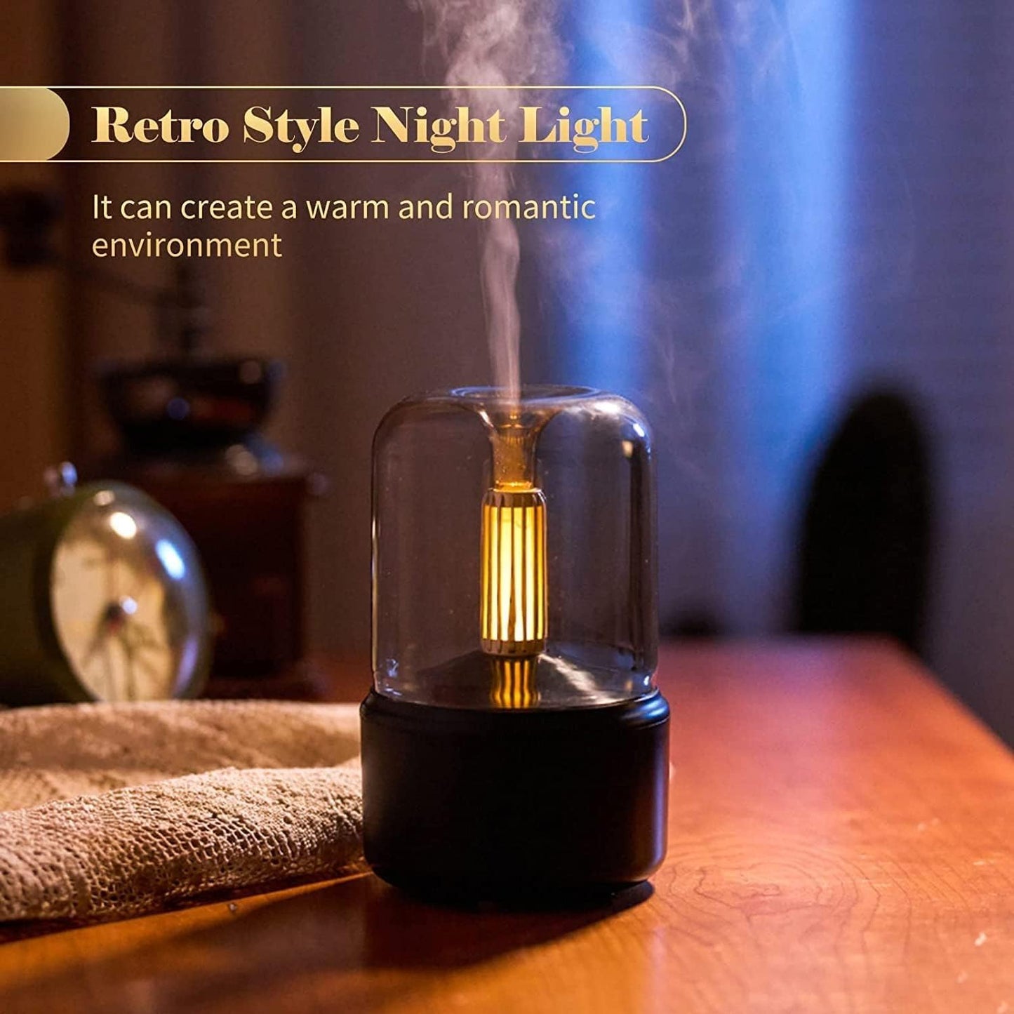 Humidifier - Premium 100mL Essential Oil Diffuser