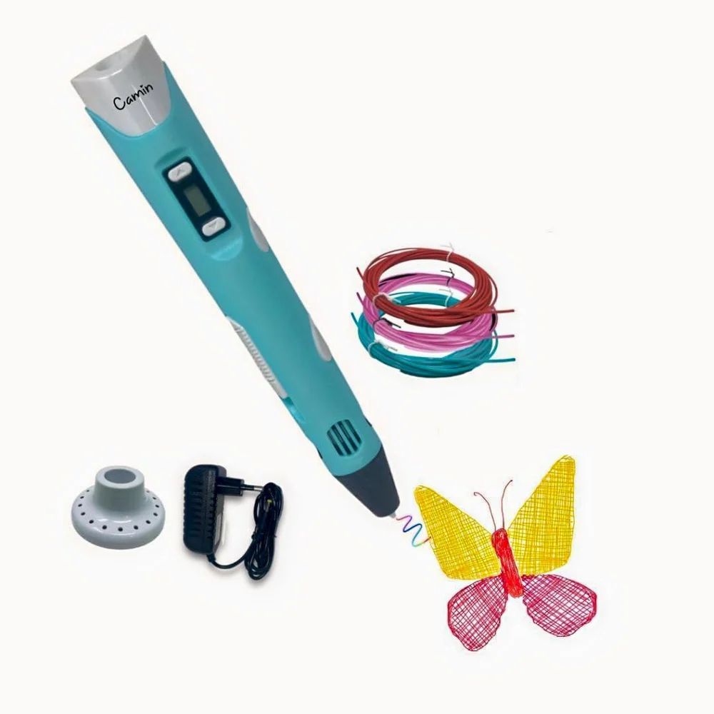 Plastic Blue 3d Printing Pen