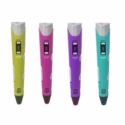 Plastic Blue 3d Printing Pen
