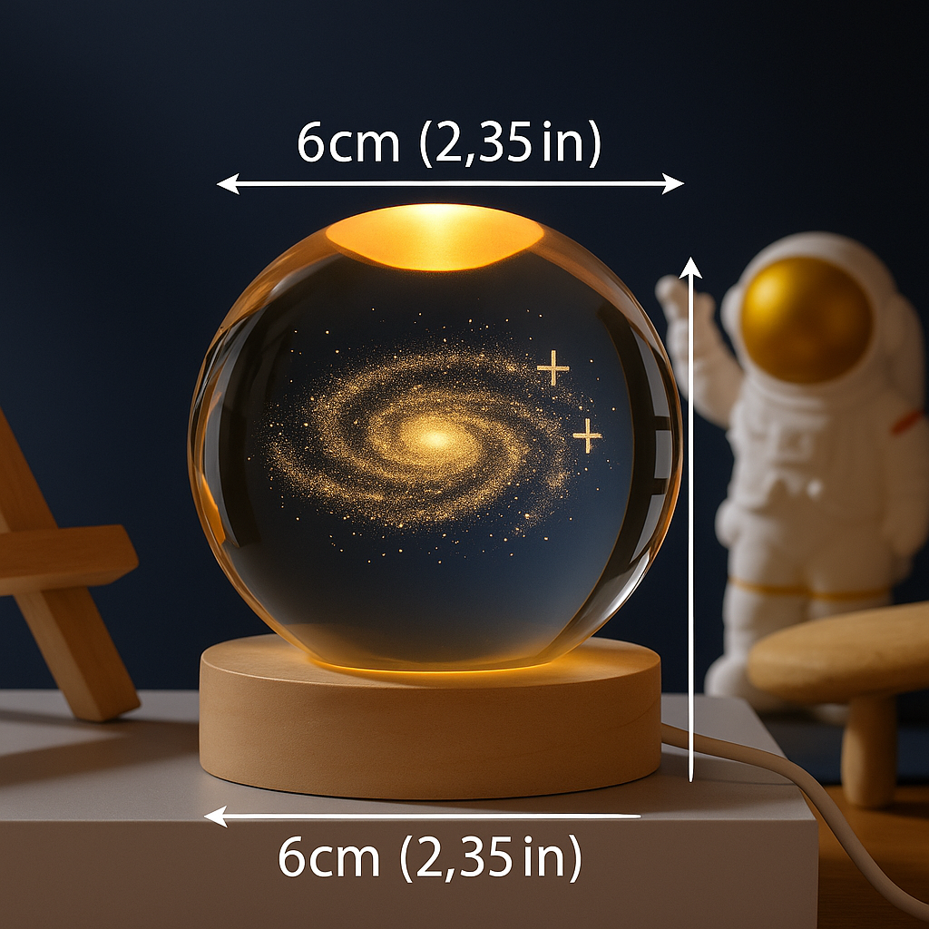 Galaxy Crystal Sphere