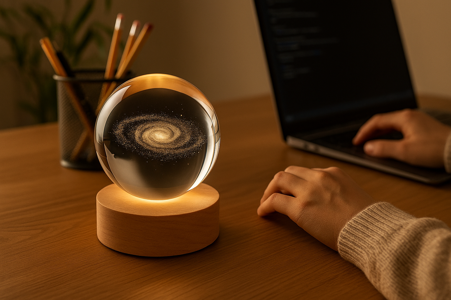 Galaxy Crystal Sphere
