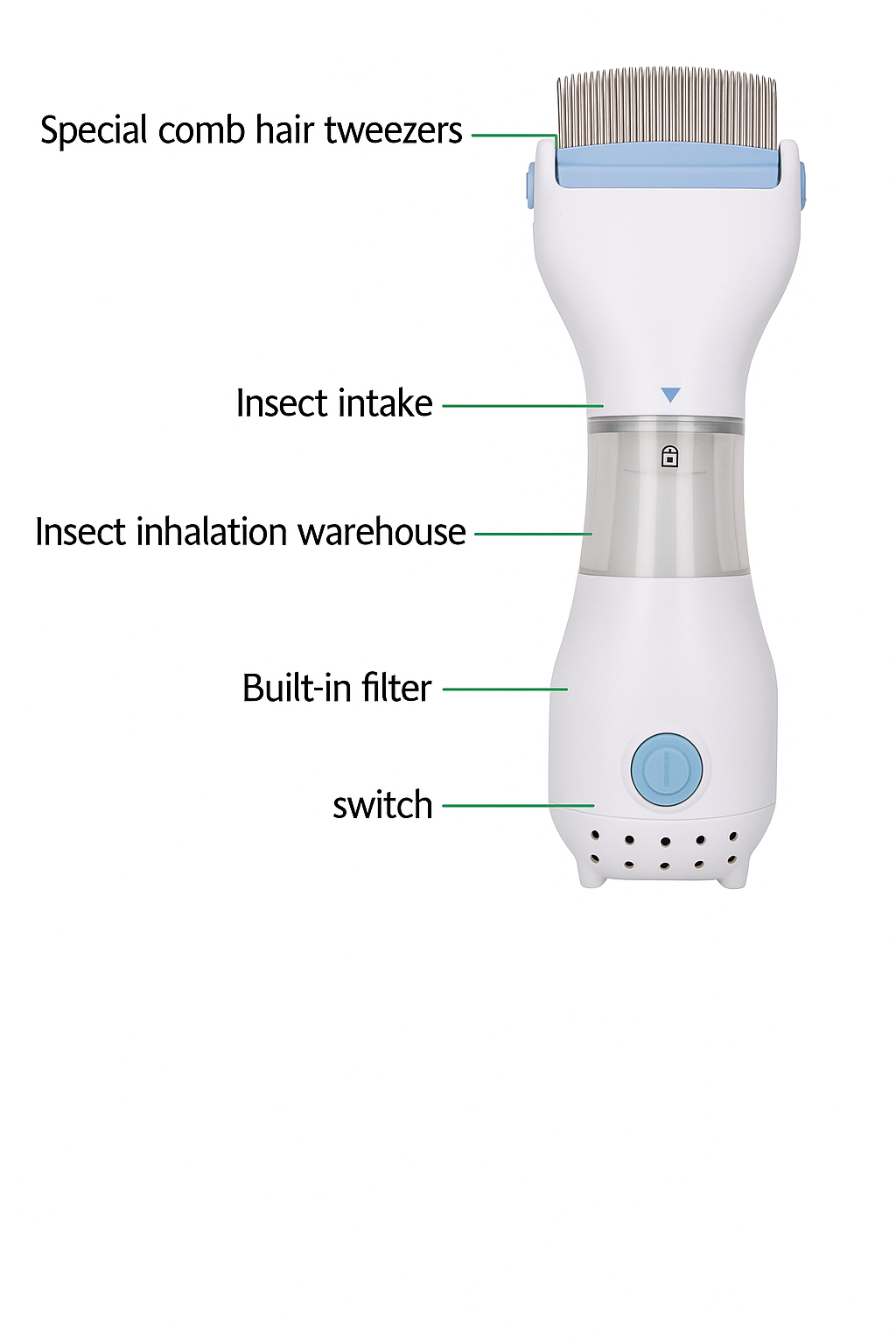 ZapLice Electric Lice Comb