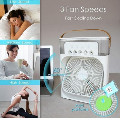 CoolMate 3-in-1 Mini Air Cooler Fan