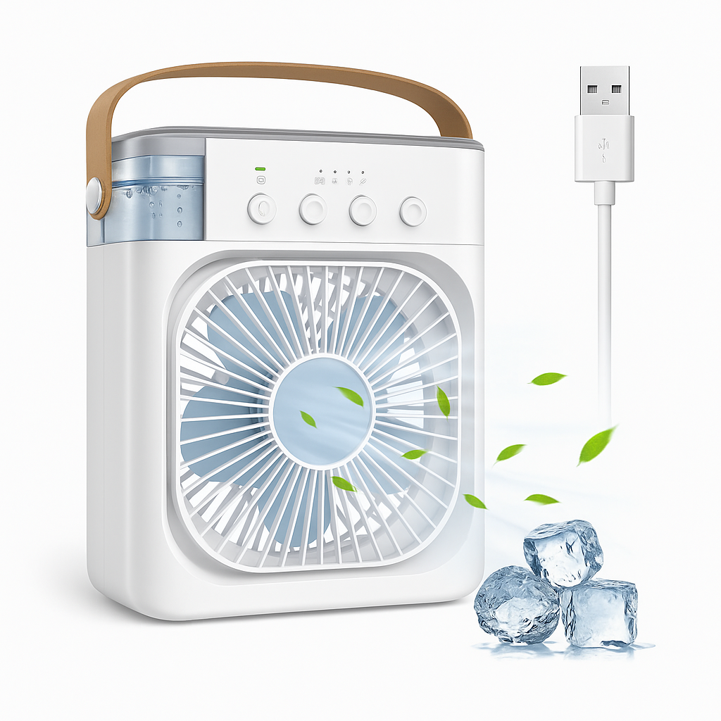 CoolMate 3-in-1 Mini Air Cooler Fan