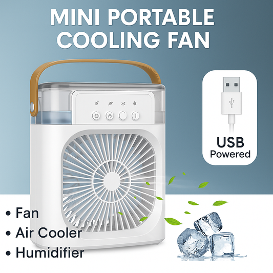 CoolMate 3-in-1 Mini Air Cooler Fan