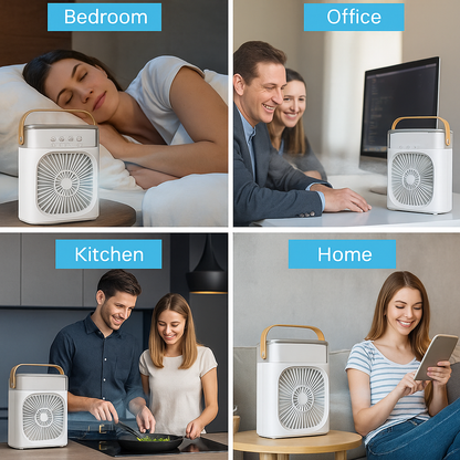 CoolMate 3-in-1 Mini Air Cooler Fan